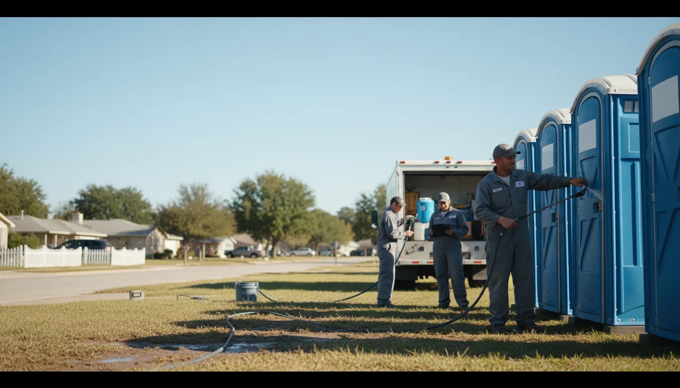Long-Term Portable Toilet Rental in Blanco, OK near me